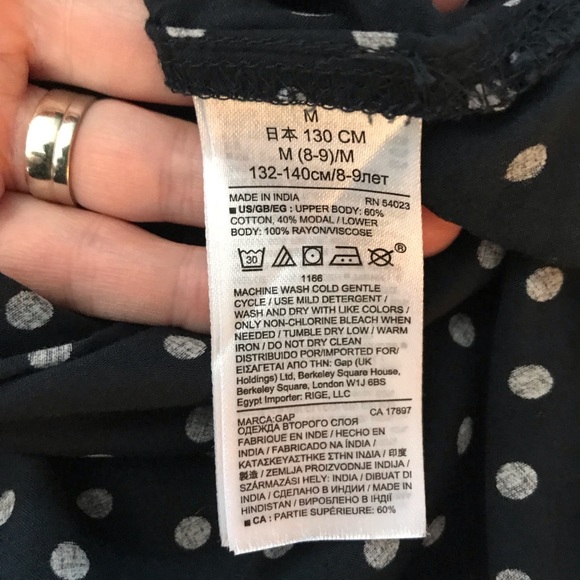 EUC Gap mixed media dress - Picture 3 of 3